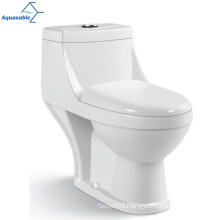 Aquacubic Popular Ceramic Washdown Dual-flush One-piece Toilet Bowl